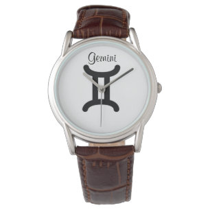 Signe Gemini des montres Zodiac Mens.