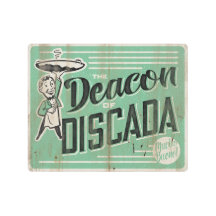 Signe métallique Vintage de Discada
