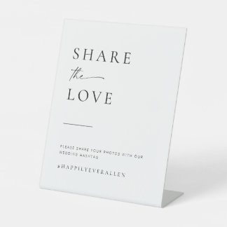 Signe minimaliste moderne du Mariage de script