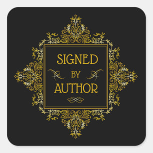 Signé par Author Sticker