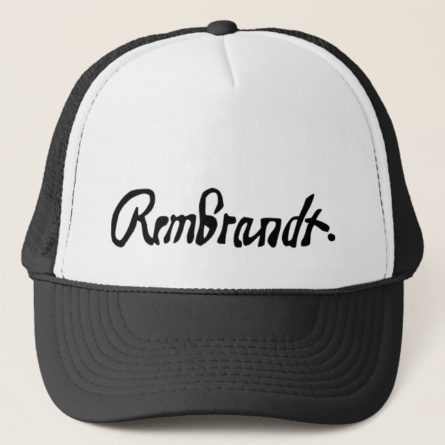 Signé par Rembrandt Casquette (Devant)