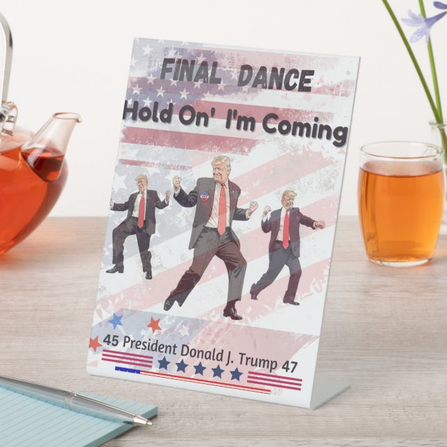 SIGNE PIÉTONNE DE Trump (In SItu)