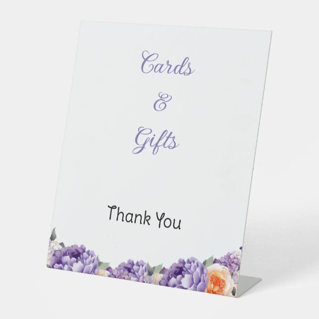 SIGNE POSTY MAUVE ET PILOTE Floral (Recto)