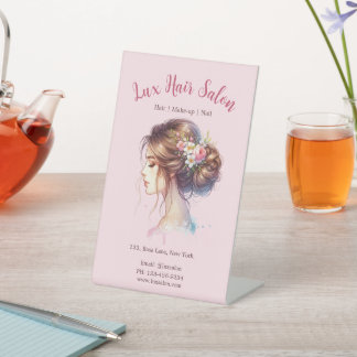 SIGNE POUSSIÈRE D'Élégance Florale Rose Doux