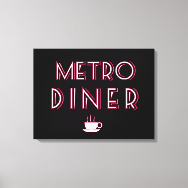 Signe repas Art déco du métro (Recto)