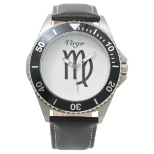 Signe Vierge du zodiaque. Montres pour hommes.