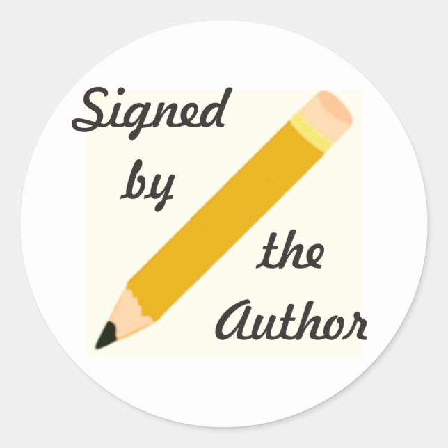 Signed Copy - Round Stickers (#54) (Front)