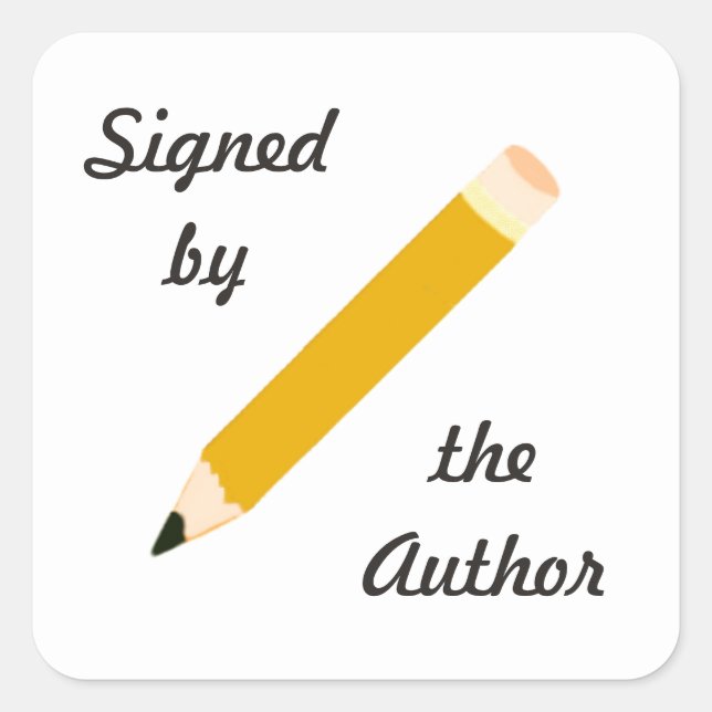 Signed Copy - Square Stickers (#54) (Front)