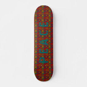 Signes de paix sauvage ~ Skateboard Retro
