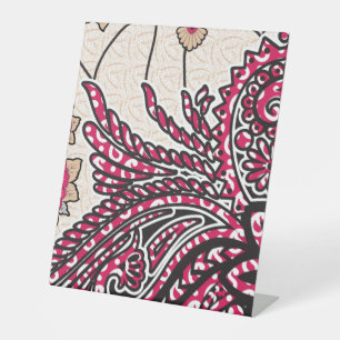 Signes de piédestal d'inspiration vintage pour cha