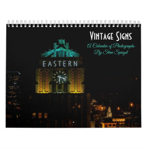 Signes vintages - un calendrier de photographies