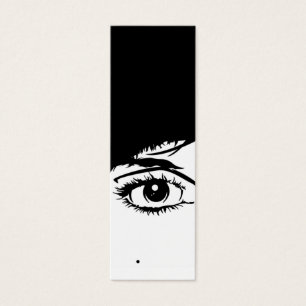 Signet abstrait de visage de filles