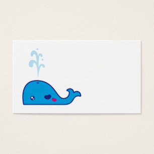 Signet de baleine de Kawaii