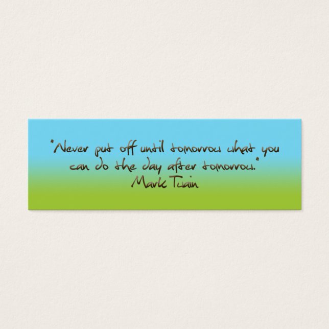 signet de citations humoristique (Devant)