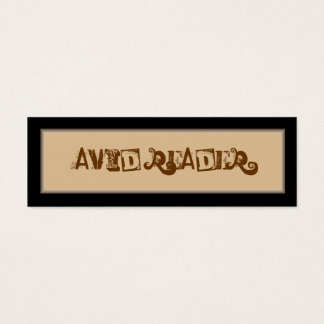 Signet de lecteur Avid