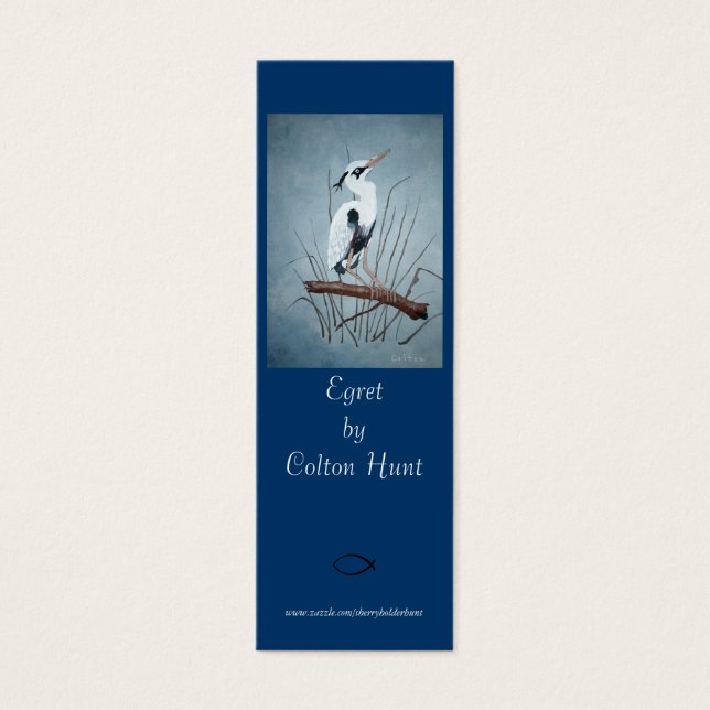 Signet Egret par Colton Hunt (Devant)