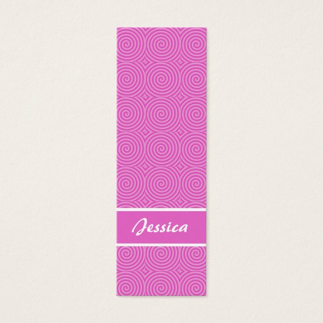 Signet Lollypop rose (Devant)