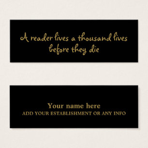 Signet moderne Black & Gold