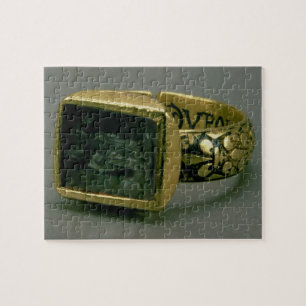 Signet ring of King Louis IX of France (St. Louis) Jigsaw Puzzle