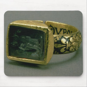 Signet ring of King Louis IX of France (St. Louis) Mouse Pad