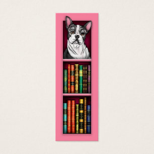 Signet rose de Boston Terrier