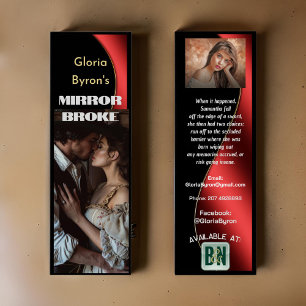Signets pour la promotion de l'auteur Miroir Broke