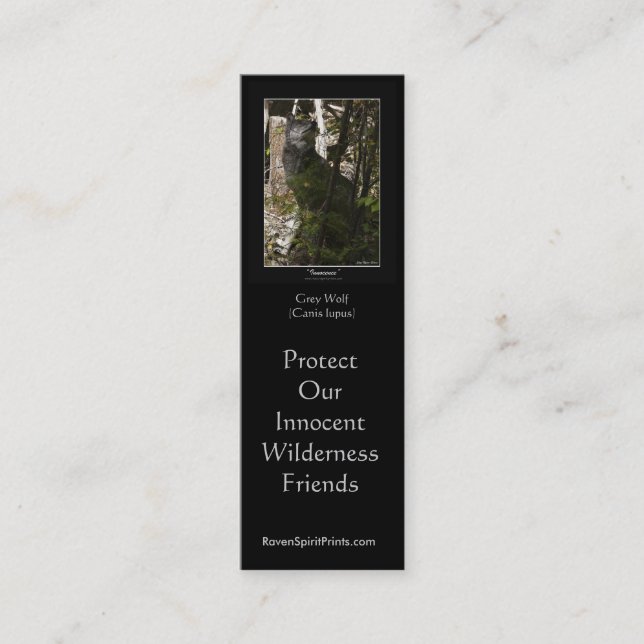Signets WOLF PROTECTION \ Cartes de profil (Devant)