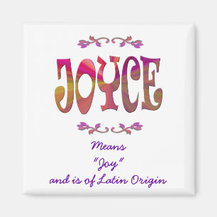 Signification de Joyce Magnet