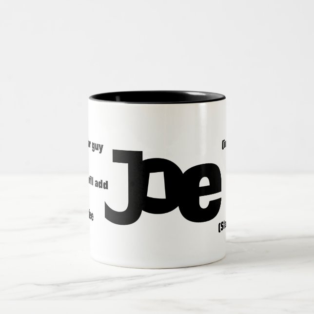 Signification de tasse de Joe (Centre)