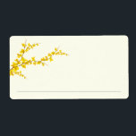 Signing Line | Little Yellow Flower Bookplate<br><div class="desc">Autographed by Author
Signed By Author
Signed Copy
Author Merchandise
Little Yellow Flowers in Corner</div>