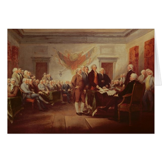 Signing the Declaration of Independence (Front Horizontal)