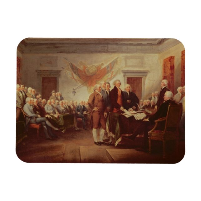 Signing the Declaration of Independence, 4th Magnet (Horizontal)