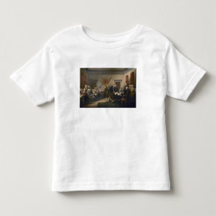 Signing the Declaration of Independence, July 4th Toddler T-shirt