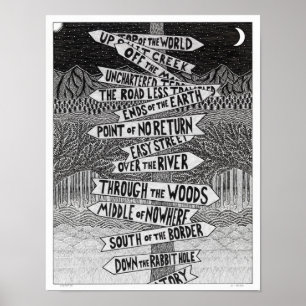Signpost #2 poster