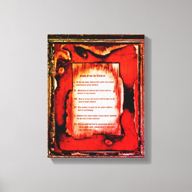 Signs From The Children (Front)