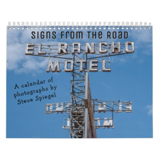 SIGNS FROM THE ROAD CALENDAR