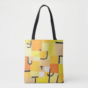 Signs in Yellow, Paul Klee Tote Bag