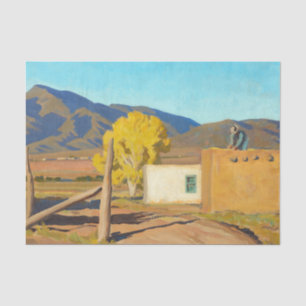 Signs of Autumn, 1931 by Maynard Dixon Tissue Paper