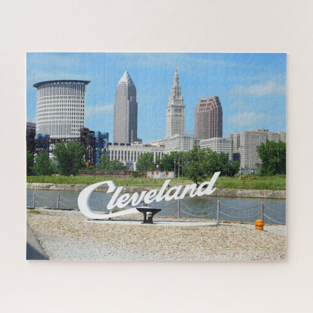 Signs of Cleveland Puzzle (Horizontal)