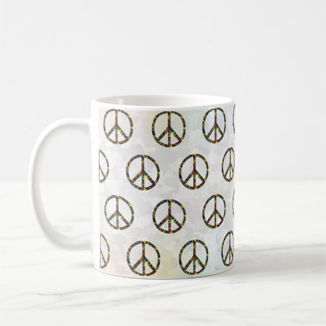 Signs of Peace  Coffee Mug (Left)