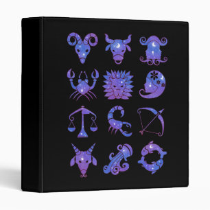 Signs of the Zodiac Binder
