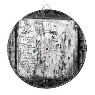 Signs of Weakness Dartboard