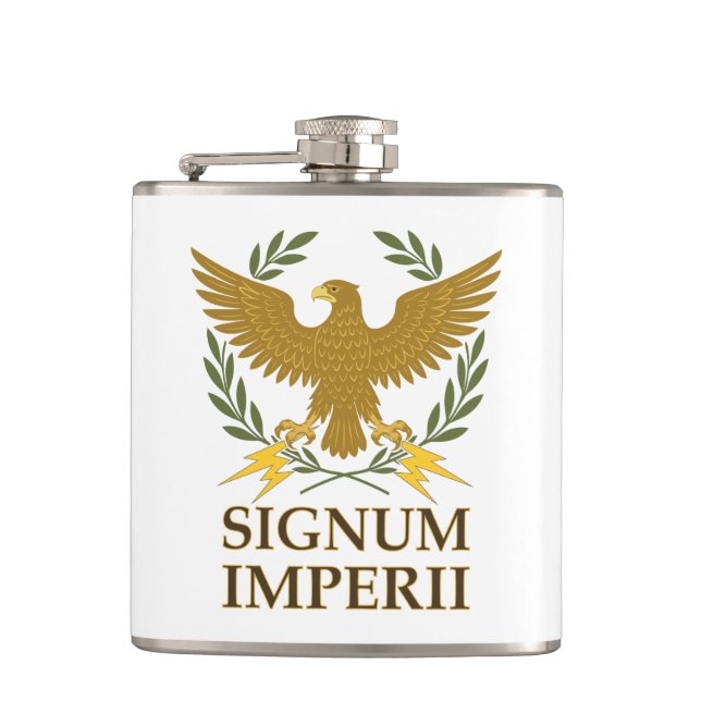 Signum Imperii Hip Flask (Front)