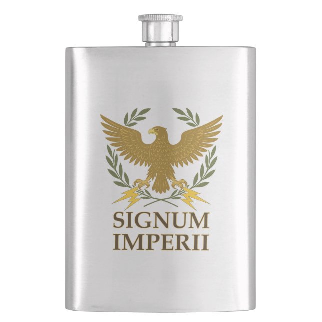 Signum Imperii Hip Flask (Front)