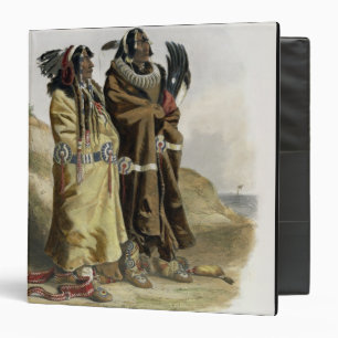 Sih-Chida and Mahchsi-Karehde, Mandan Indians, pla Binder