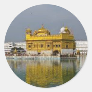 Sikh Art/Symbol Classic Round Sticker