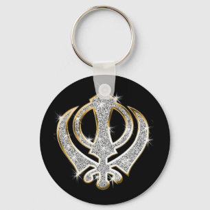 Sikh Art/ Symbol Keychain