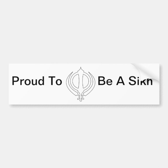 Sikh Car sticker (Front)