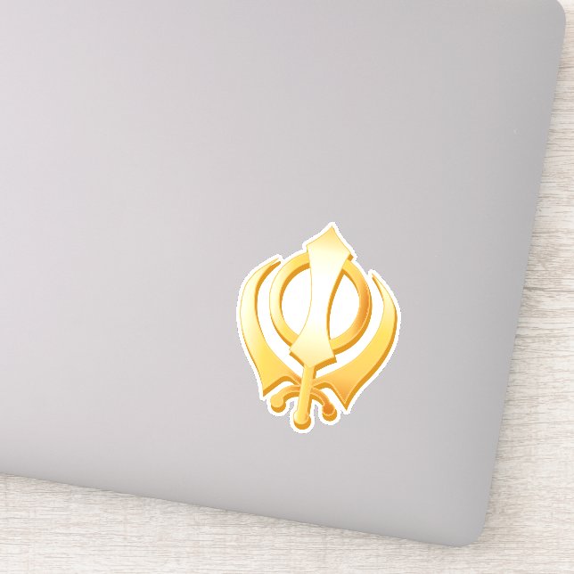 Sikh Custom Cut Sticker (Detail)