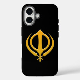 Sikh Khanda iPhone 16 Case